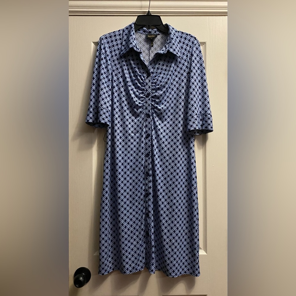 NWOT Laundry By Shelli Segal Button-Up Dress Sz 14